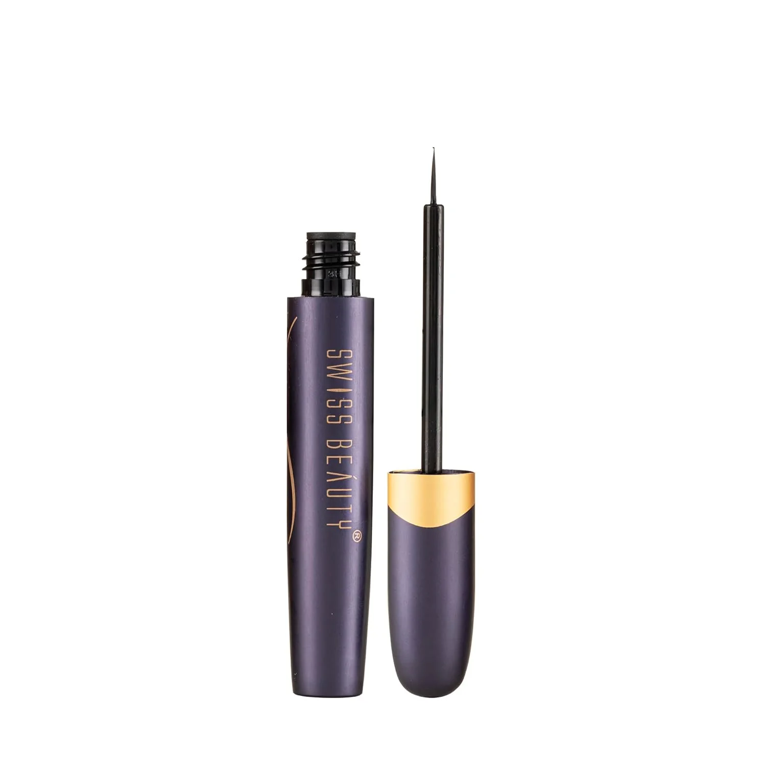 SWISS BEAUTY Waterproof Long Lasting Liquid Eyeliner – Smudge-Proof, Intense Color, All-Day Wear