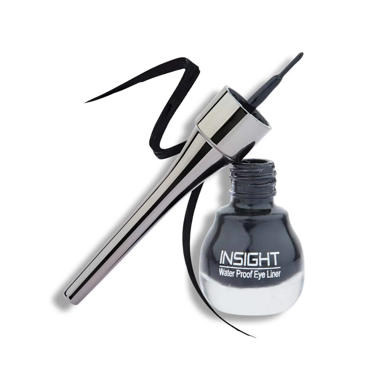 INSIGHT 24Hrs Smudge-Proof Eyeliner Gel – Matte Finish, Waterproof & Long-Lasting
