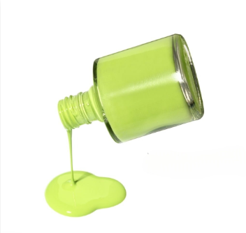 SN YellowGreen Nailpolish quick Dry