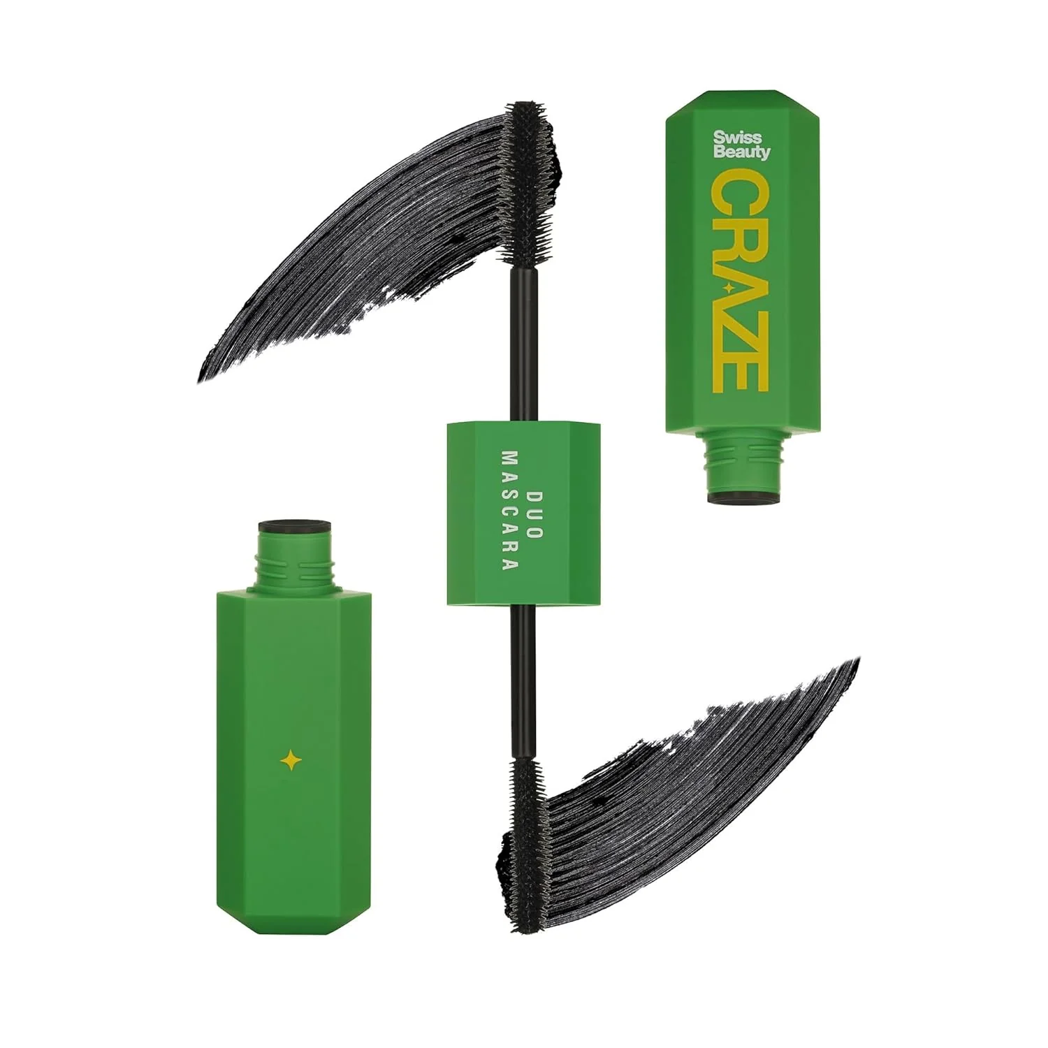 SWISS BEAUTY Craze Duo 2-in-1 Mascara