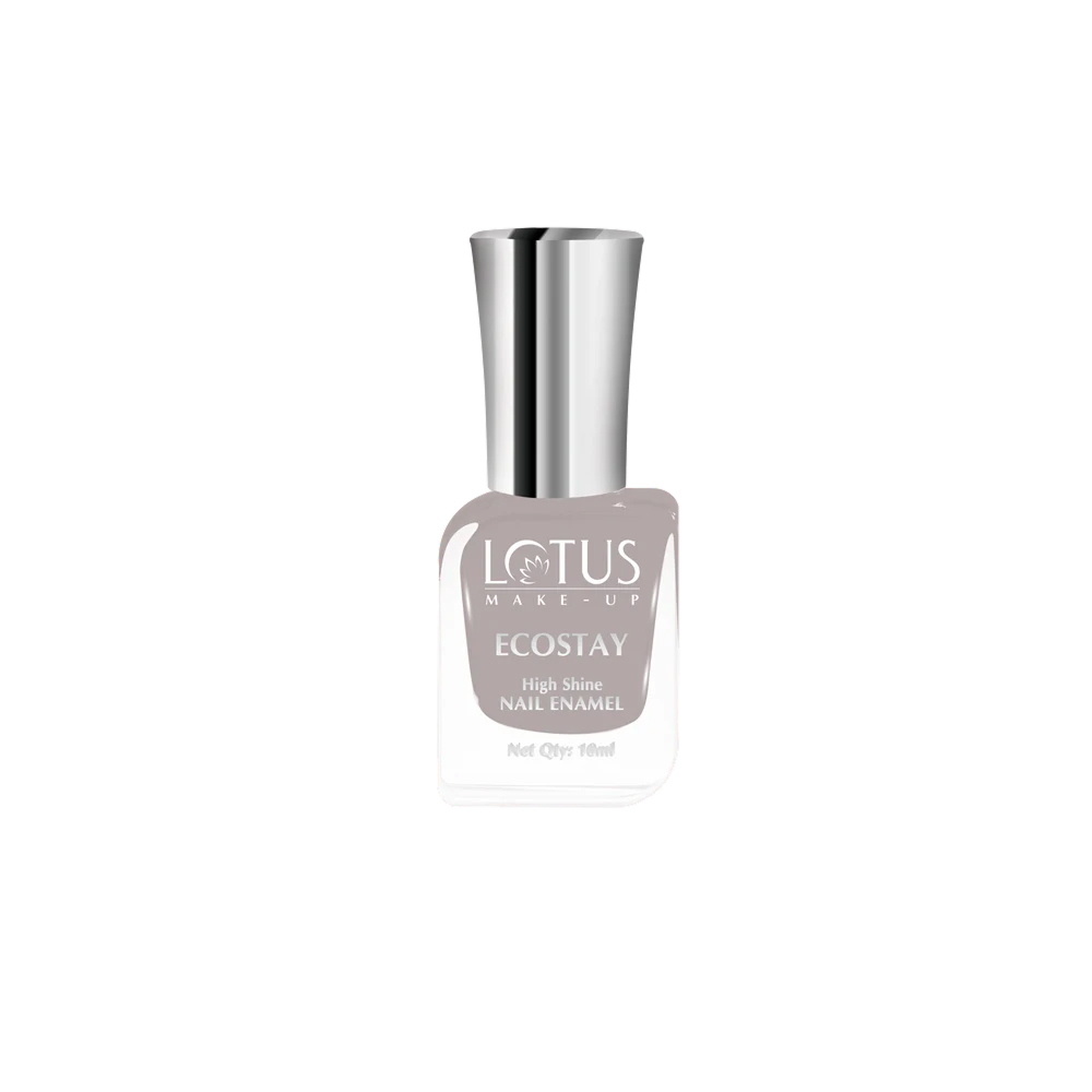 Lotus Ecostay Nail Enamel – Smoke Grey (10ml)