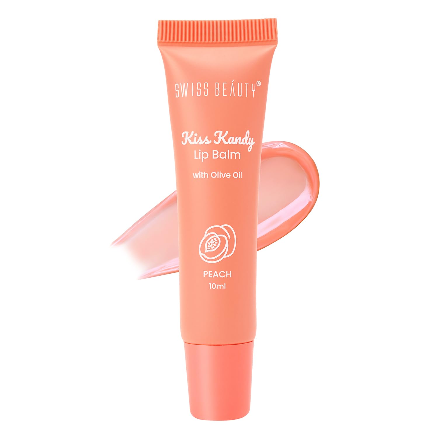 SWISS BEAUTY Kiss Kandy Lip Balm – Peach Shade