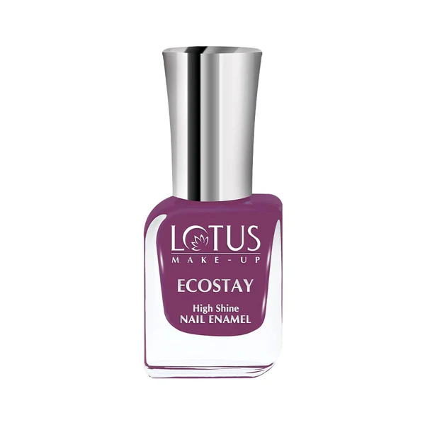 Lotus Ecostay Nail Enamel – Plum Play (10ml)
