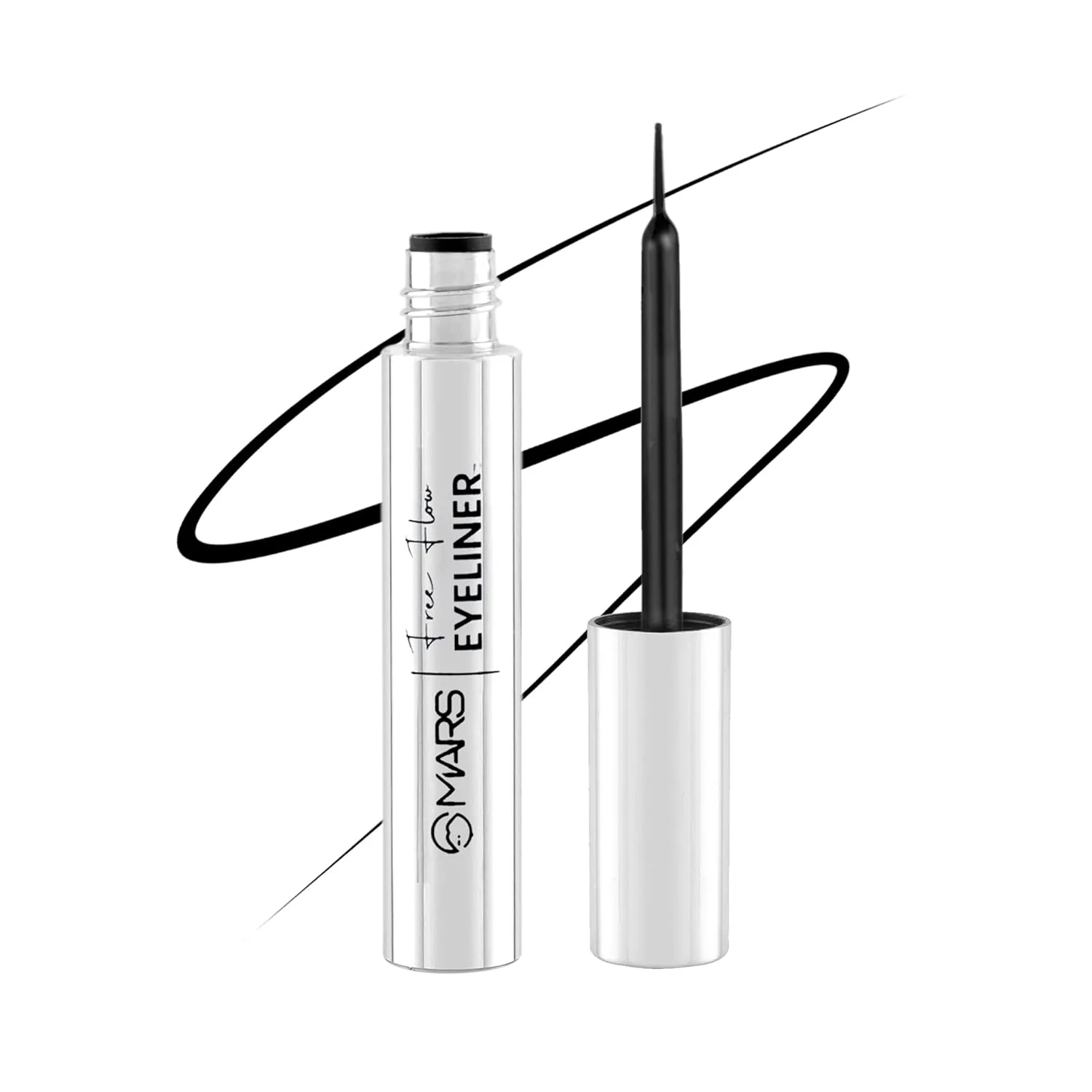 MARS Free Flow Eyeliner – Demi Matte Finish | Long-Lasting, Smudge-Proof & Waterproof