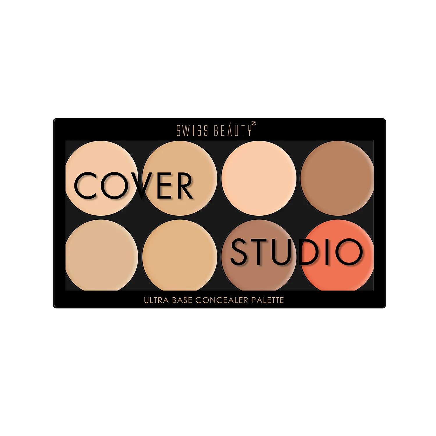 SWISS BEAUTY Ultra Base Concealer Palette – Multi-Purpose | Shade 1
