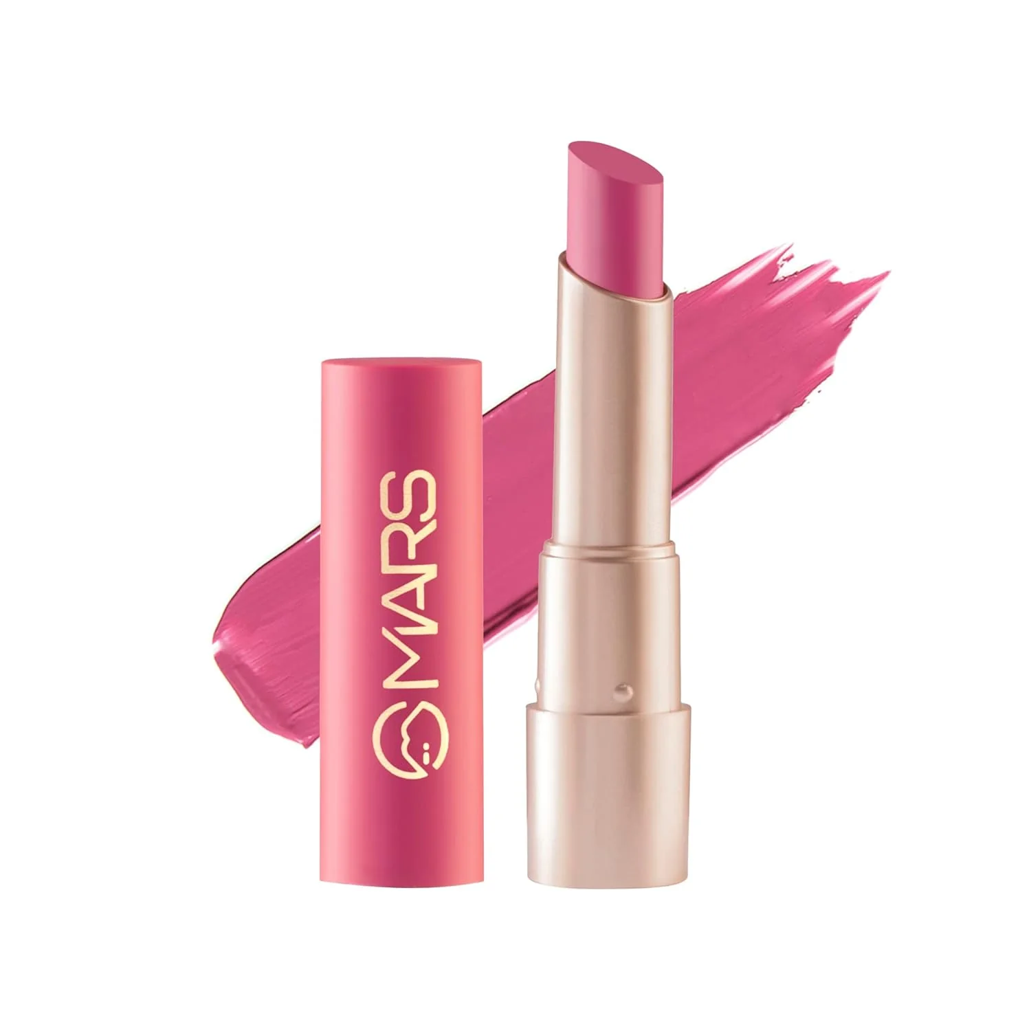 MARS Creamy Matte Long Lasting Lipstick - Gulabi Garba