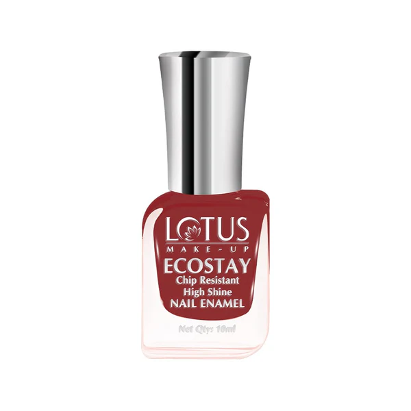 Lotus Ecostay Nail Enamel – Ruby Desire (10ml)